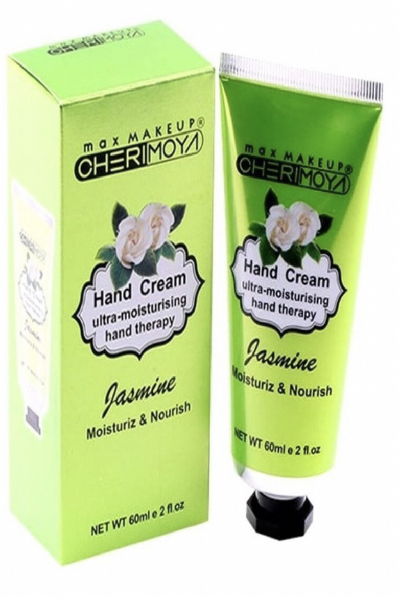 CREMA DE MANOS CHERIMOYA AROMA A JASMIN CONTENIDO 60 ML