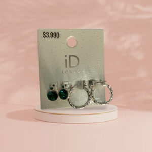 ID WOMAN AROS SET 2 JUEGOS SEAWEED